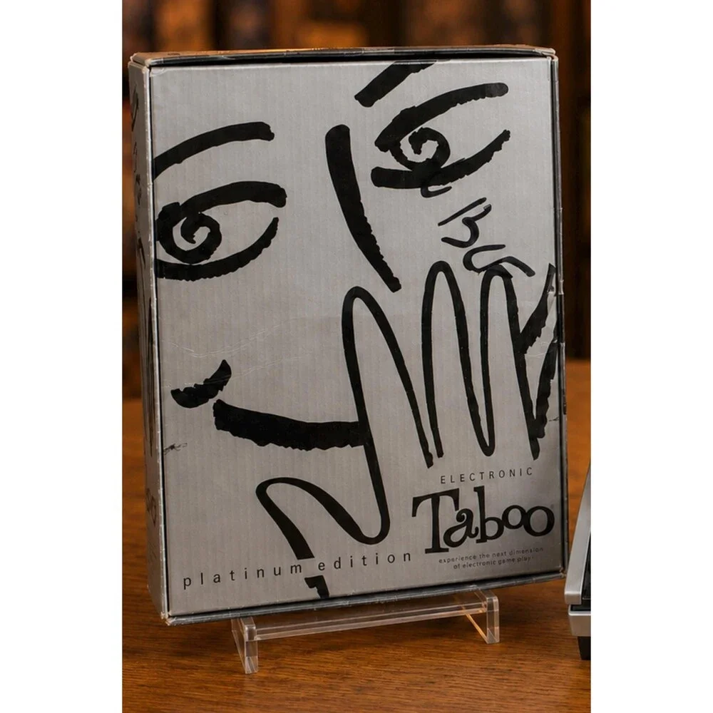 Hasbro Electronic Taboo Platinum Edition Board Game Complete Tested Working